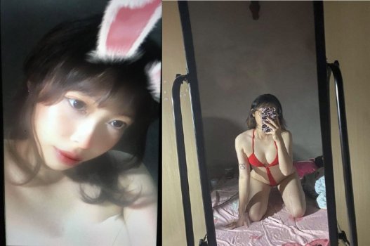 Clip nóng cô em sexy khoe thân hình gợi cảm trong bộ bikini xuyên thấu