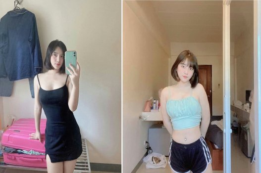 Gần gũi đầy quyến rũ với Em gái có vóc dáng bốc lửa