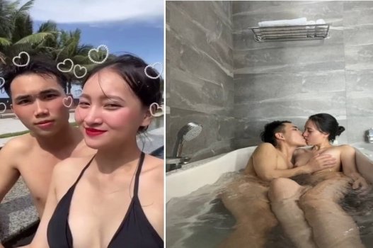 Thủy Châu mải miết âu yếm bạn trai trong hành trình khám phá