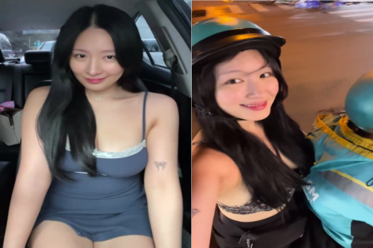 Kim Chi mời anh Grab đưa tới khách sạn bí mật