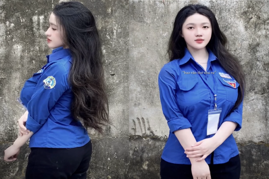 Sinh viên tình nguyện nóng bỏng cuốn hút trong clip gợi cảm
